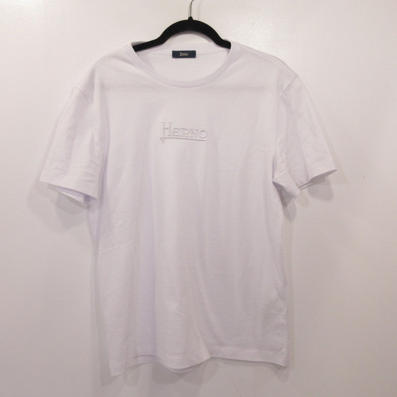 Herno | ヘルノ 半袖Ｔシャツ JG000239U 国内正規タグ ホワイト サイズ：46【姫路東店】