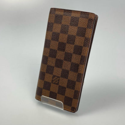 LOUIS VUITTON | ルイ・ヴィトン ポルトフォイユブラザ ダミエ エベヌ 長財布 N60017 TS4181【姫路東店】