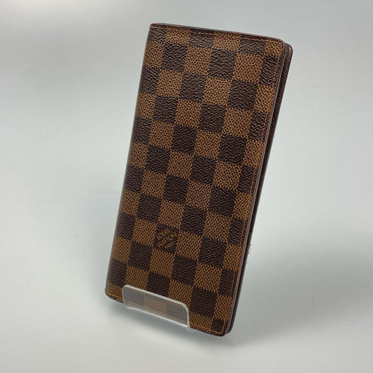LOUIS VUITTON | ルイ・ヴィトン ポルトフォイユブラザ ダミエ エベヌ 長財布 N60017 TS4181【姫路東店】