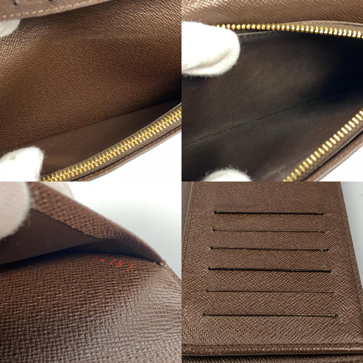 LOUIS VUITTON | ルイ・ヴィトン ポルトフォイユブラザ ダミエ エベヌ 長財布 N60017 TS4181【姫路東店】
