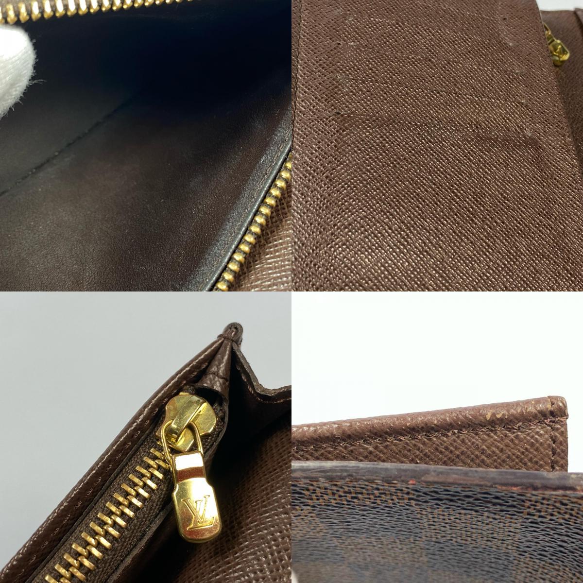 LOUIS VUITTON | ルイ・ヴィトン ポルトフォイユブラザ ダミエ エベヌ 長財布 N60017 TS4181【姫路東店】