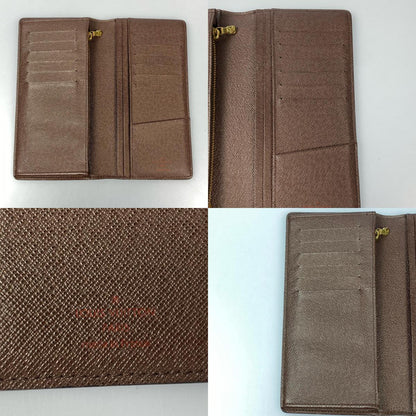 LOUIS VUITTON | ルイ・ヴィトン ポルトフォイユブラザ ダミエ エベヌ 長財布 N60017 TS4181【姫路東店】