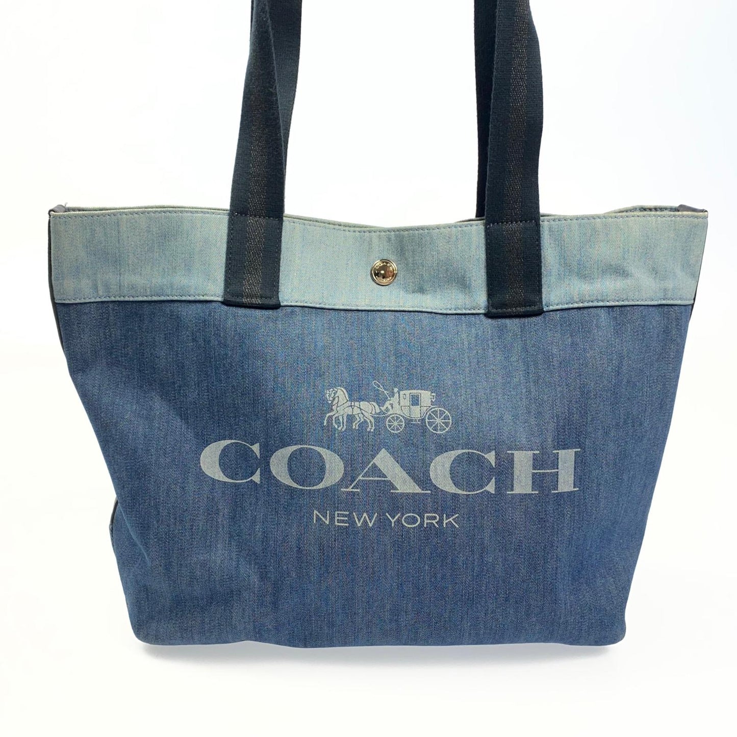 COACH | コーチ ロゴデニムキャンバス トートバッグ 91131【姫路東店】