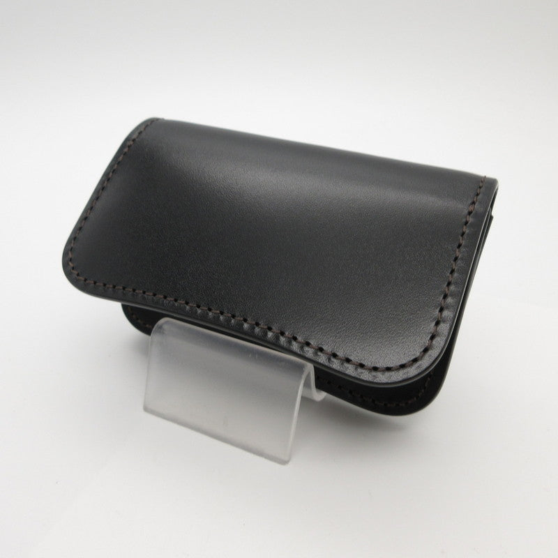 WILDSWANS | ワイルドスワンズ SADDLE PULL UP / GENERAL カードケース ブラック【姫路東店】