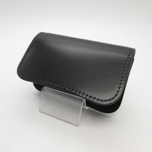 WILDSWANS | ワイルドスワンズ SADDLE PULL UP / GENERAL カードケース ブラック【姫路東店】