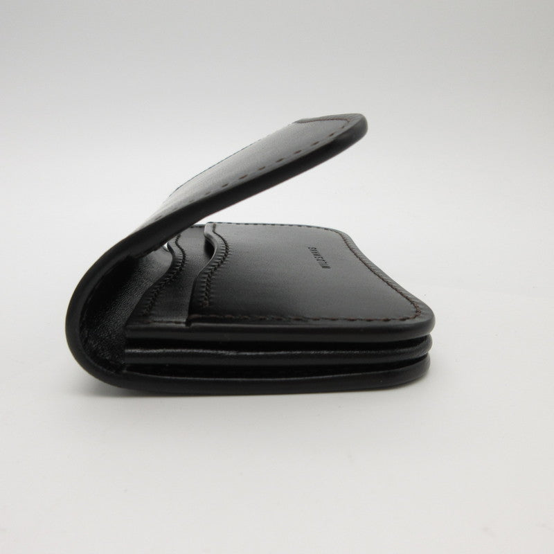 WILDSWANS | ワイルドスワンズ SADDLE PULL UP / GENERAL カードケース ブラック【姫路東店】
