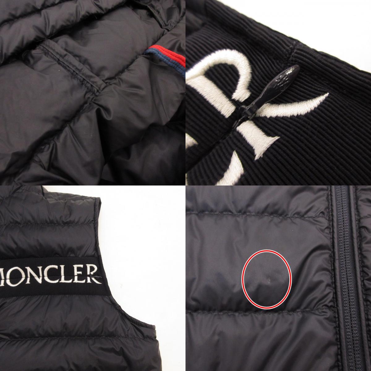 MONCLER | モンクレール LARUNS ダウンベスト E10914334494 国内正規タグ ネイビー サイズ：2【姫路東店】