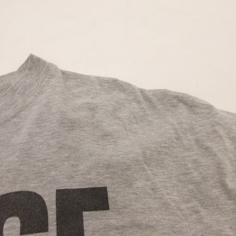 KATHARINE HAMNETT LONDON | キャサリンハムネットロンドン CHOOSE LIFE SLOGAN H/S TEE 半袖Ｔシャツ 24S-KHTMC-01 ×mikomori ｻｲｽﾞ:F グレー【姫路東店】