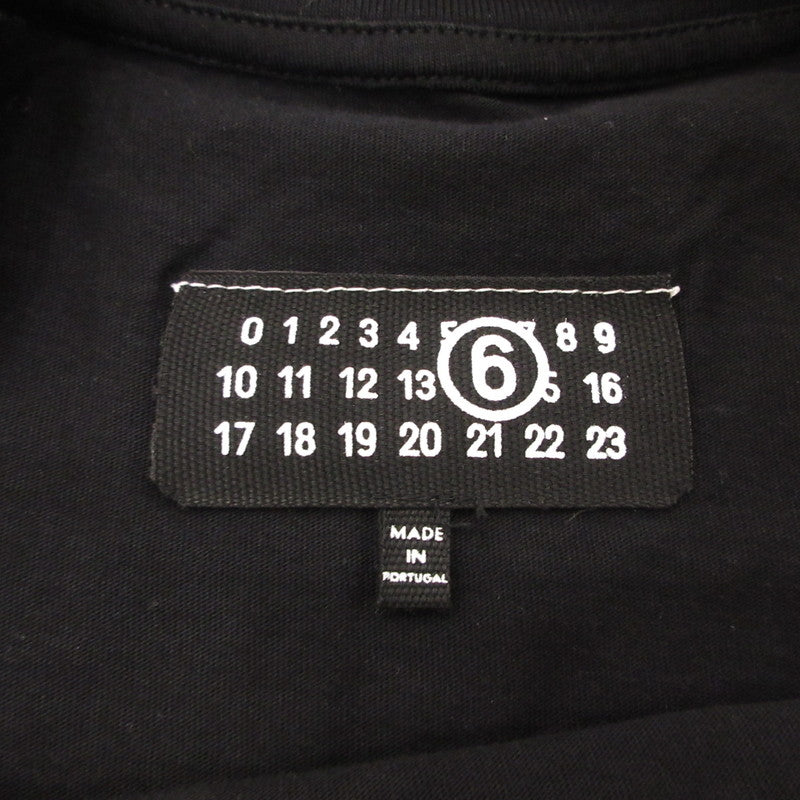MM6(Maison Margiela) | エムエムシックスメゾンマルジェラ 半袖Ｔシャツ SH0GC0032 国内正規タグ ブラック サイズ：M【姫路東店】