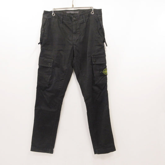 STONE ISLAND | ストーンアイランド カーゴパンツ 7915303L1 国内正規タグ ブラック サイズ：32【姫路東店】