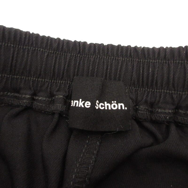 Danke Schon | ダンケシェーン COATING FRAP PANTS カーゴパンツ UNS24032 ブラック サイズ：S【姫路東店】