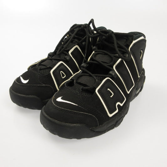 NIKE | ナイキ AIR MORE UPTEMPO GS スニーカー 415082-002 ブラック 24cm【姫路東店】