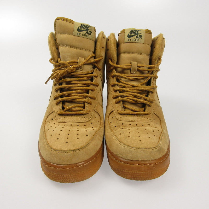 NIKE | ナイキ AIR FORCE 1 HIGH FLAX スニーカー 882096-200 キャメル 27cm【姫路東店】