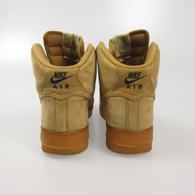 NIKE | ナイキ AIR FORCE 1 HIGH FLAX スニーカー 882096-200 キャメル 27cm【姫路東店】