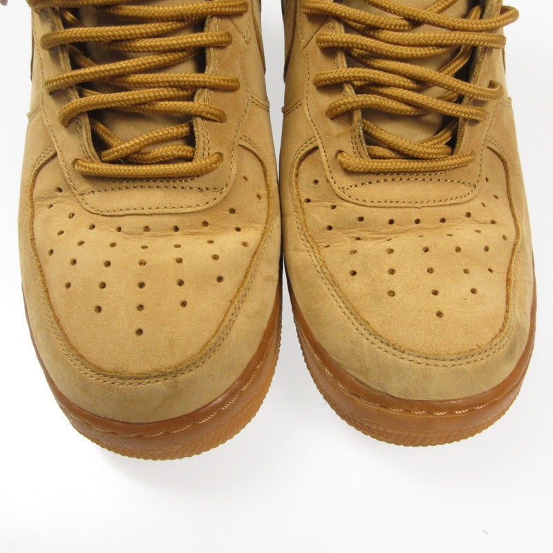 NIKE | ナイキ AIR FORCE 1 HIGH FLAX スニーカー 882096-200 キャメル 27cm【姫路東店】