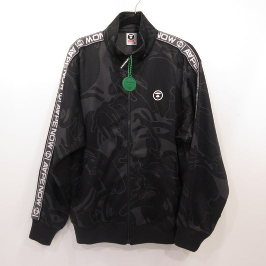 A BATHING APE | アベイシングエイプ AAPE NOW TRACK TOP ジャージ AAPSWMC347XXP ブラック サイズ：M【姫路東店】