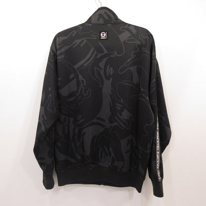 A BATHING APE | アベイシングエイプ AAPE NOW TRACK TOP ジャージ AAPSWMC347XXP ブラック サイズ：M【姫路東店】