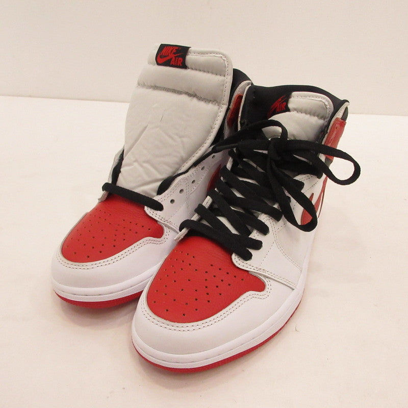 NIKE | ナイキ AIR JORDAN 1 RETRO HIGH OG HERITAGE スニーカー 555088-161 ホワイト 26.5cm【姫路東店】