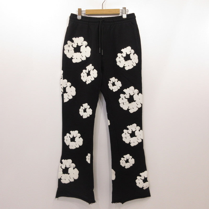 READYMADE | レディメイド COTTON WREATH SWEAT FLARE PANTS パンツ RE-DT-BK-00-00-09 ×DENIM TEARS ブラック サイズ：M【姫路東店】