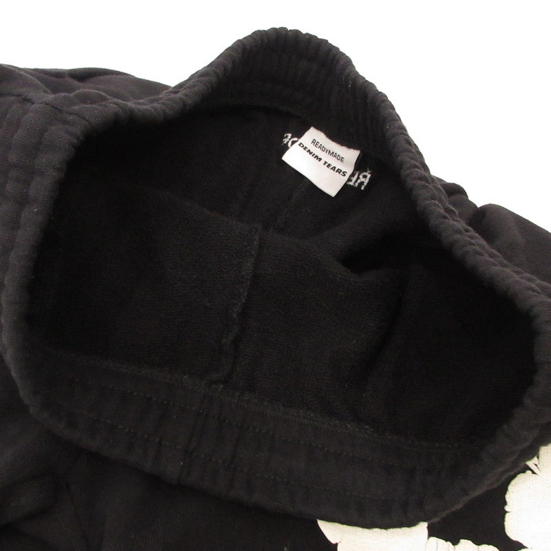 READYMADE | レディメイド COTTON WREATH SWEAT FLARE PANTS パンツ RE-DT-BK-00-00-09 ×DENIM TEARS ブラック サイズ：M【姫路東店】