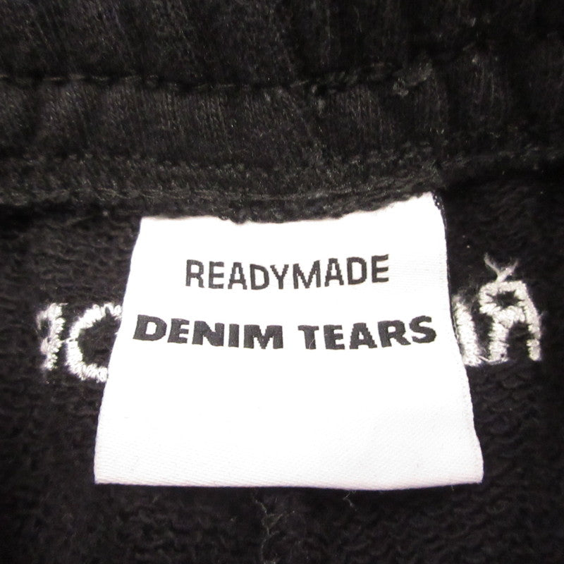 READYMADE | レディメイド COTTON WREATH SWEAT FLARE PANTS パンツ RE-DT-BK-00-00-09 ×DENIM TEARS ブラック サイズ：M【姫路東店】