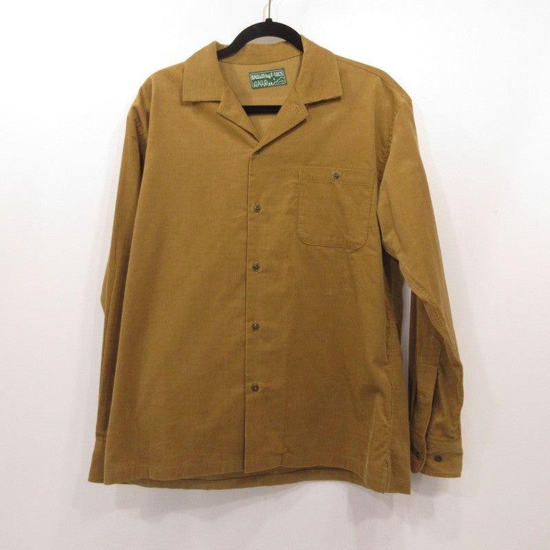 BROWN by 2-tacs | ブラウンバイツータックス OPEN COLLAR CORDUROY SHIRT その他トップス B20-S002 ブラウン サイズ：M【姫路東店】