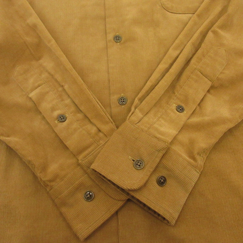 BROWN by 2-tacs | ブラウンバイツータックス OPEN COLLAR CORDUROY SHIRT その他トップス B20-S002 ブラウン サイズ：M【姫路東店】