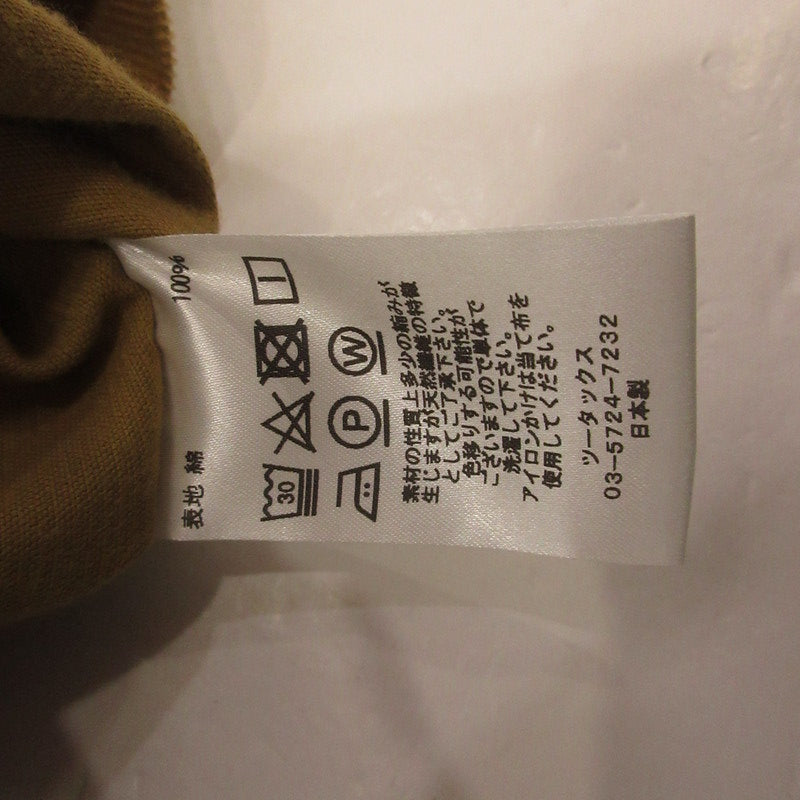BROWN by 2-tacs | ブラウンバイツータックス OPEN COLLAR CORDUROY SHIRT その他トップス B20-S002 ブラウン サイズ：M【姫路東店】