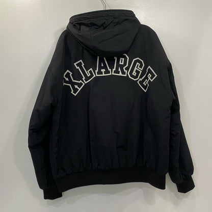 X-LARGE | エクストララージ Nylon Puffer JKT 中綿ジャケット 101213021005 ブラック サイズ：L【姫路東店】