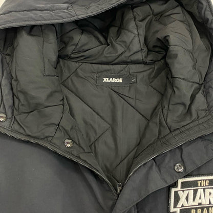 X-LARGE | エクストララージ Nylon Puffer JKT 中綿ジャケット 101213021005 ブラック サイズ：L【姫路東店】