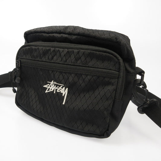 STUSSY | ステューシー DIAMOND RIPSTOP SHOULDER ショルダーバッグ 134208 ブラック【姫路東店】