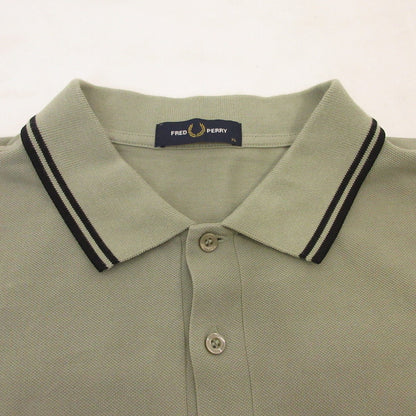 FRED PERRY | フレッドペリー TWIN TIPPED SHIRT ポロシャツ M3600/S23 グリーン サイズ：XL【姫路東店】
