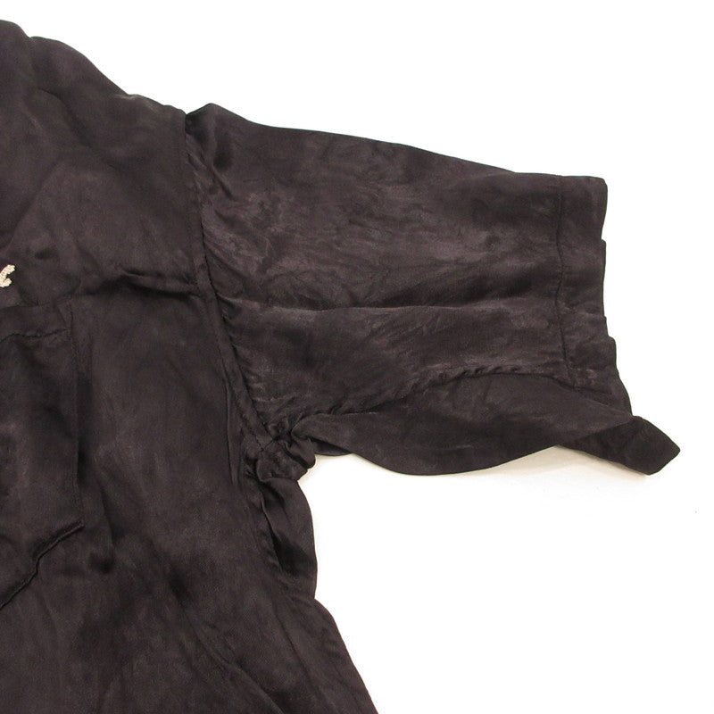 schott | ショット RAYON SUKA ASING S/S SHT 半袖シャツ 782-5123019 ブラック サイズ：L【姫路東店】