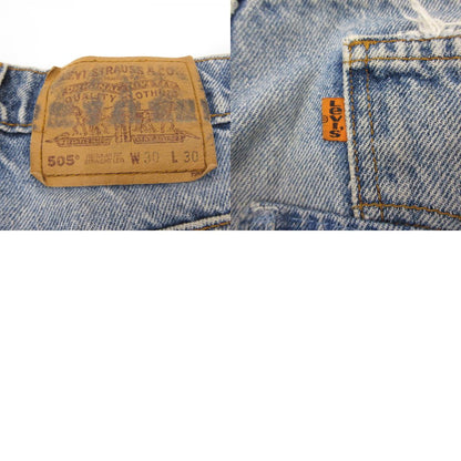 Levi's | リーバイス 505 デニムパンツ リメイク品 90s ライトブルー サイズ：30【姫路東店】
