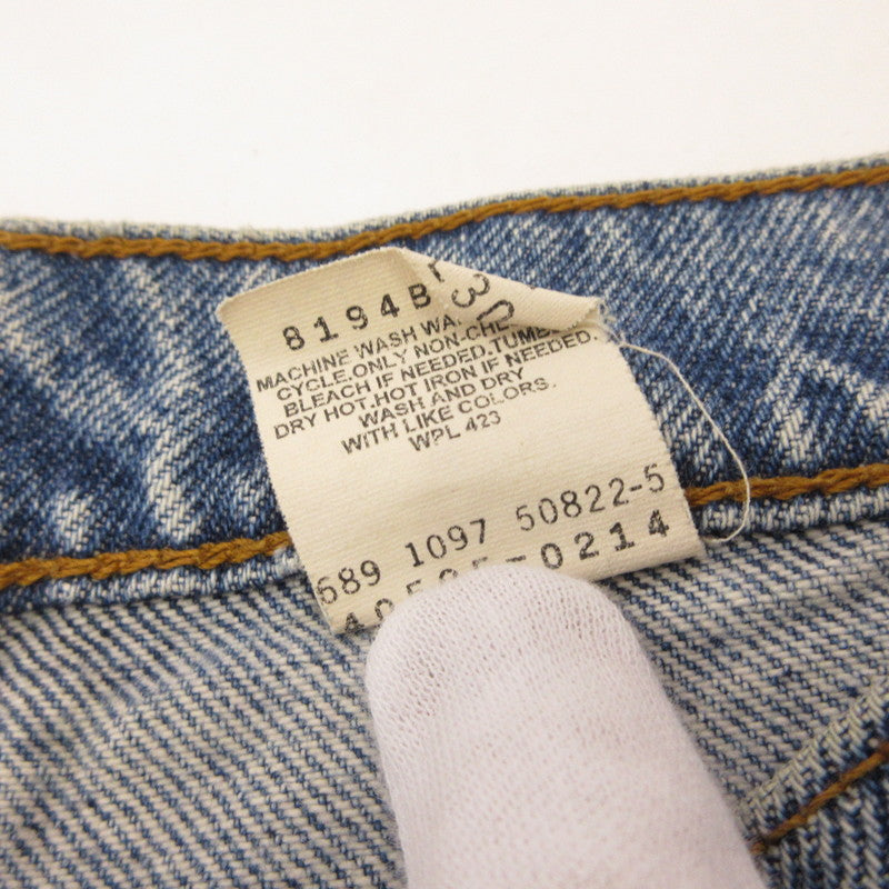 Levi's | リーバイス 505 デニムパンツ リメイク品 90s ライトブルー サイズ：30【姫路東店】