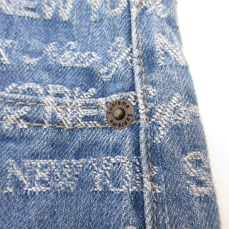 Supreme | シュプリーム Multi Type Jacquard Regular Jean デニムパンツ ライトブルー サイズ：30【姫路東店】