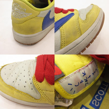 NIKE | ナイキ WMNS AIR JORDAN 1 LOW OG SP CANARY スニーカー DZ4137-700 ×TRAVIS SCOTT イエロー 28.5cm【姫路東店】