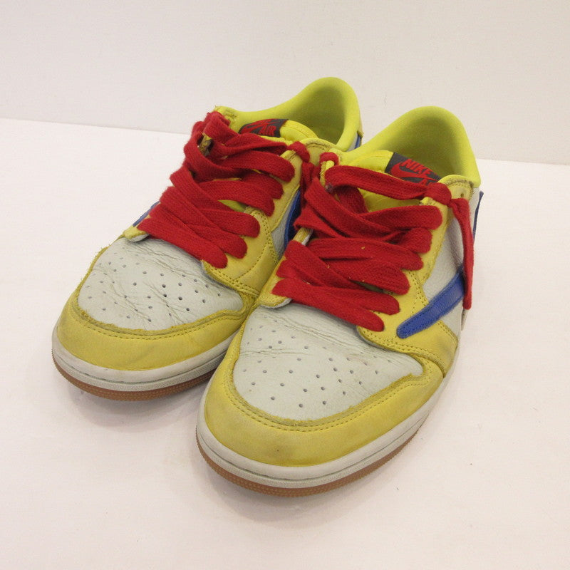 NIKE | ナイキ WMNS AIR JORDAN 1 LOW OG SP CANARY スニーカー DZ4137-700 ×TRAVIS SCOTT イエロー 28.5cm【姫路東店】
