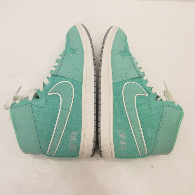 NIKE | ナイキ Jordan Air Ship SP スニーカー FJ2384-301 ×Corporate ライトグリーン 27cm【姫路東店】