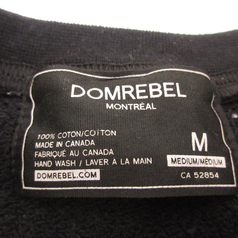 DOMREBEL | ドムレーベル スウェット ブラック サイズ：M【姫路東店】
