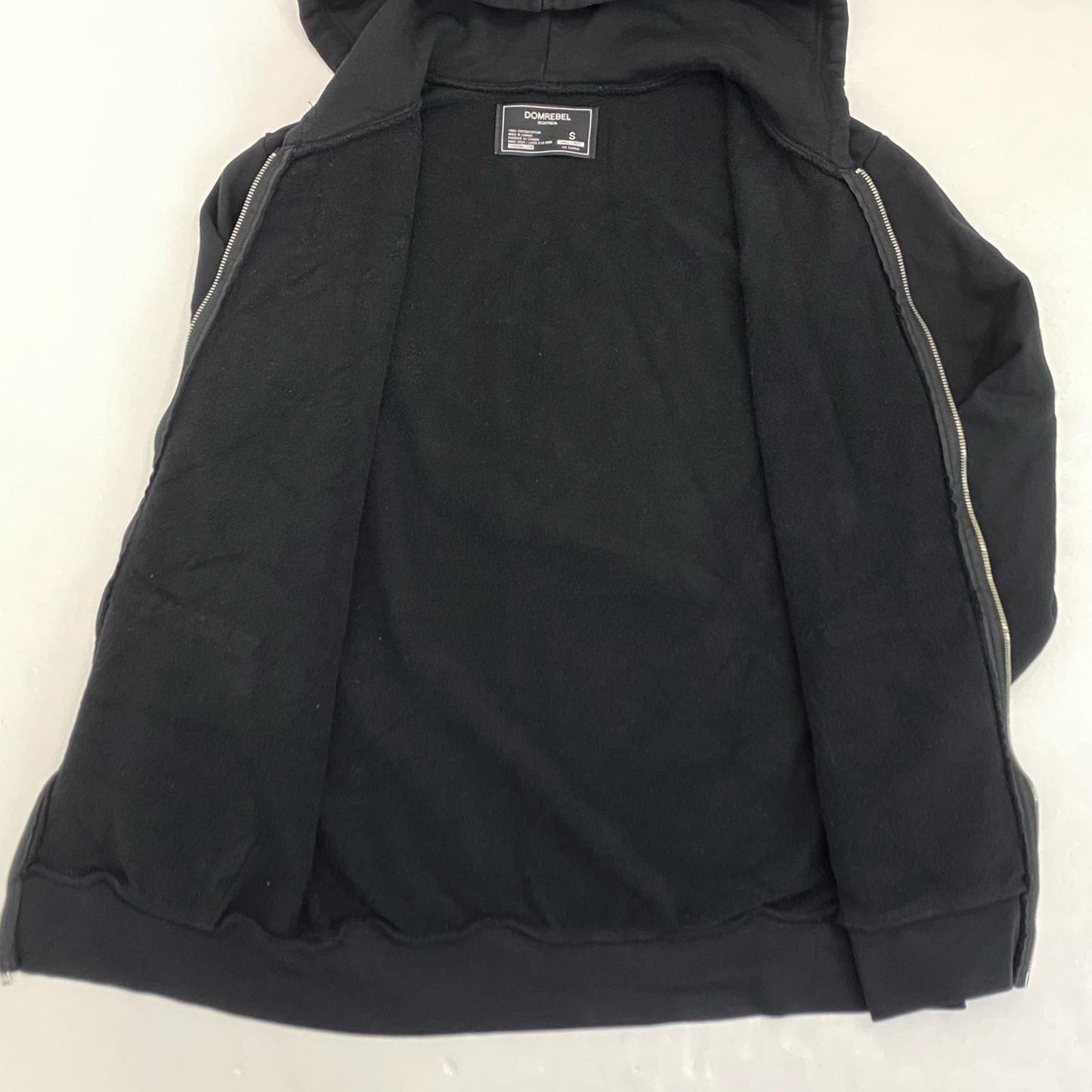 DOMREBEL | ドムレーベル パーカー ジップパーカー ブラック サイズ：S【姫路東店】