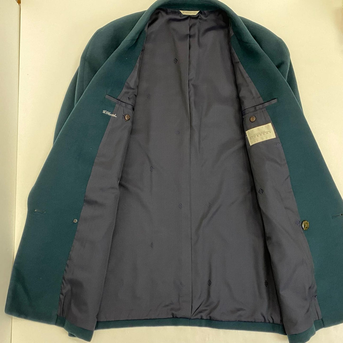 GIVENCHY | ジバンシィ テーラードジャケット Y617 MONSIEUR グリーン サイズ：L【姫路東店】