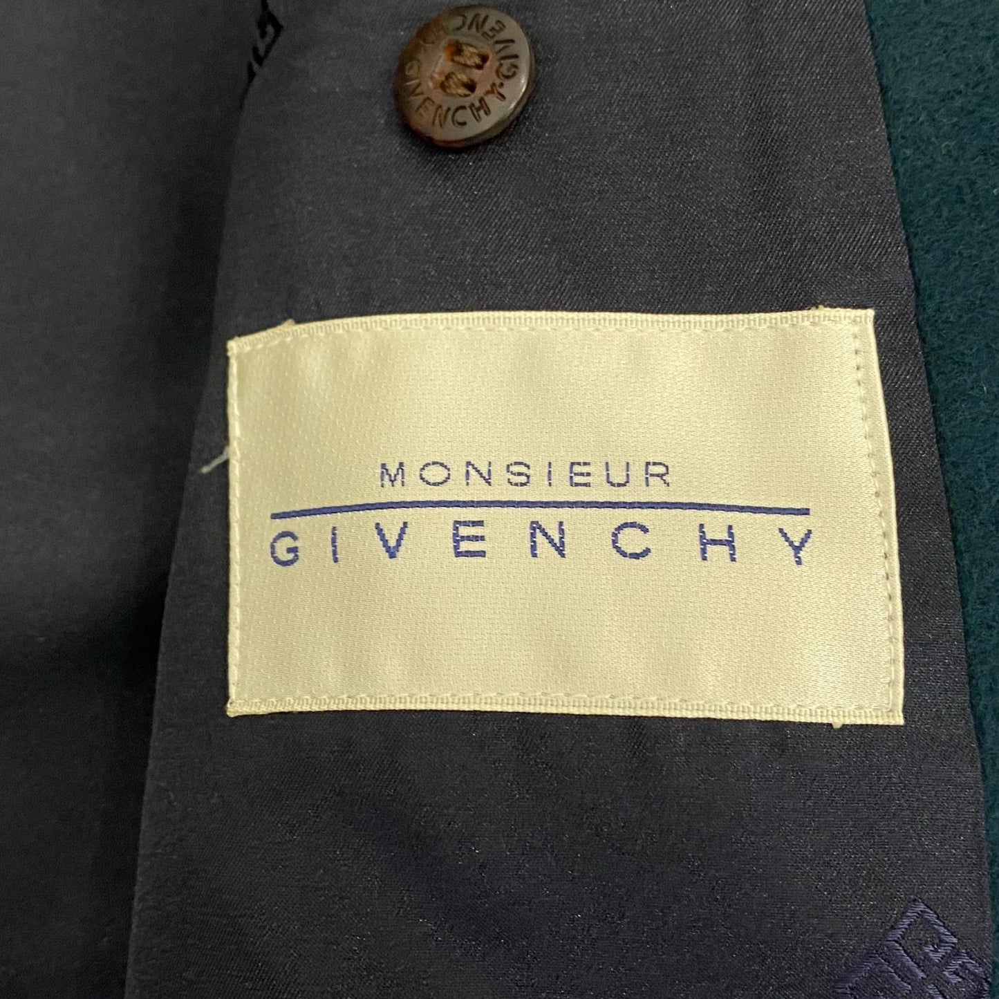 GIVENCHY | ジバンシィ テーラードジャケット Y617 MONSIEUR グリーン サイズ：L【姫路東店】