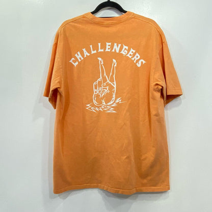 CHALLENGER | チャレンジャー PIGMENT PEACE TEE 半袖Ｔシャツ 2025S/S オレンジ サイズ：L【姫路東店】