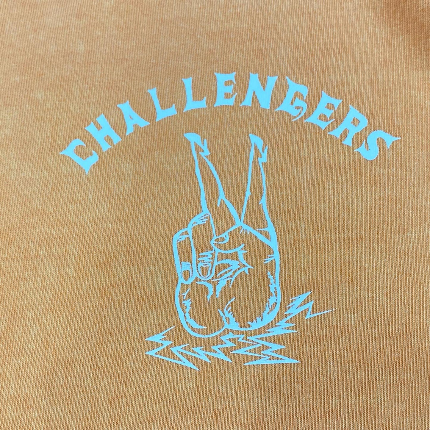 CHALLENGER | チャレンジャー PIGMENT PEACE TEE 半袖Ｔシャツ 2025S/S オレンジ サイズ：L【姫路東店】