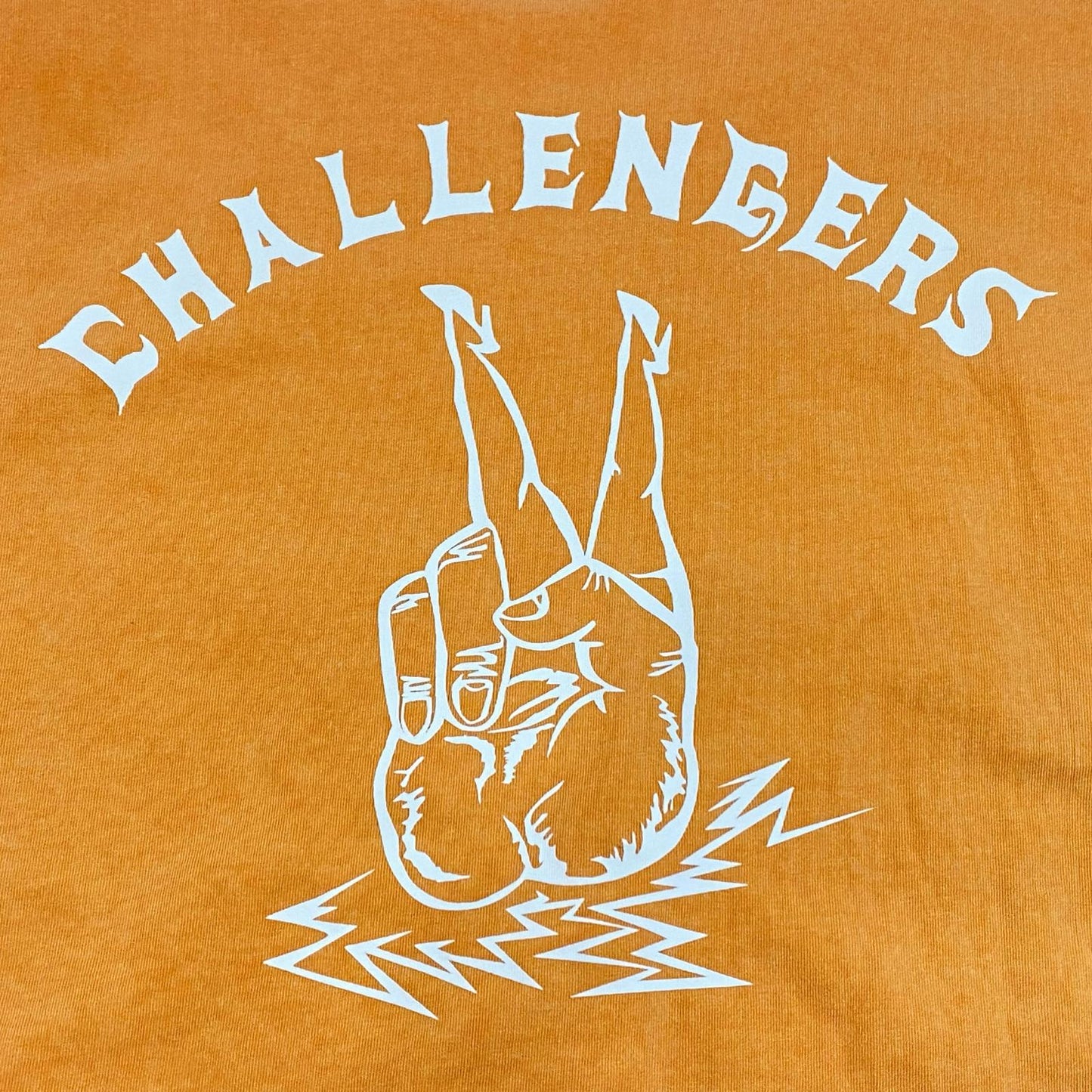 CHALLENGER | チャレンジャー PIGMENT PEACE TEE 半袖Ｔシャツ 2025S/S オレンジ サイズ：L【姫路東店】
