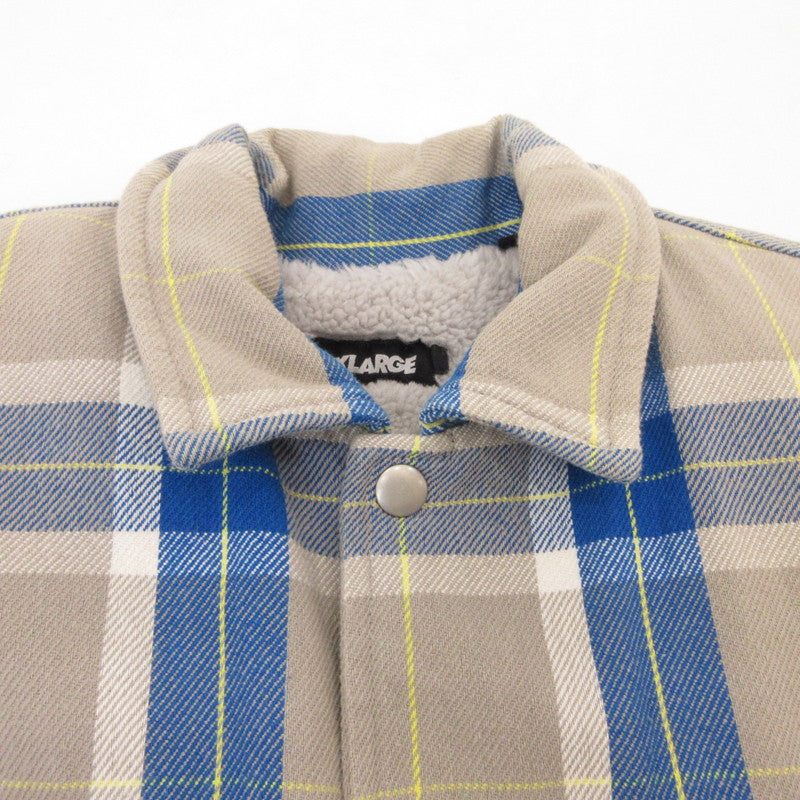 X-LARGE | エクストララージ BOA CHECK SHIRT その他アウター 01194401 サイズ：M【姫路東店】