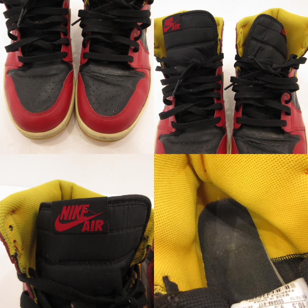 NIKE | ナイキ Air Jordan 1 Retro High スニーカー 555088-017 レッド 28.5cm【姫路東店】