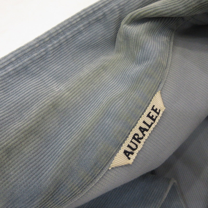 AURALEE | オーラリー WASHED CORDUROY SHIRTS JACKET その他トップス A7SS01NC ライトブルー サイズ：3【姫路東店】