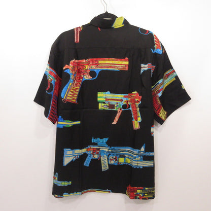 Supreme | シュプリーム Guns Silk S/S Shirt 半袖シャツ ブラック サイズ：M【姫路東店】